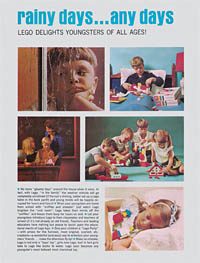 Lego Building Toy Ad. Click for arger image