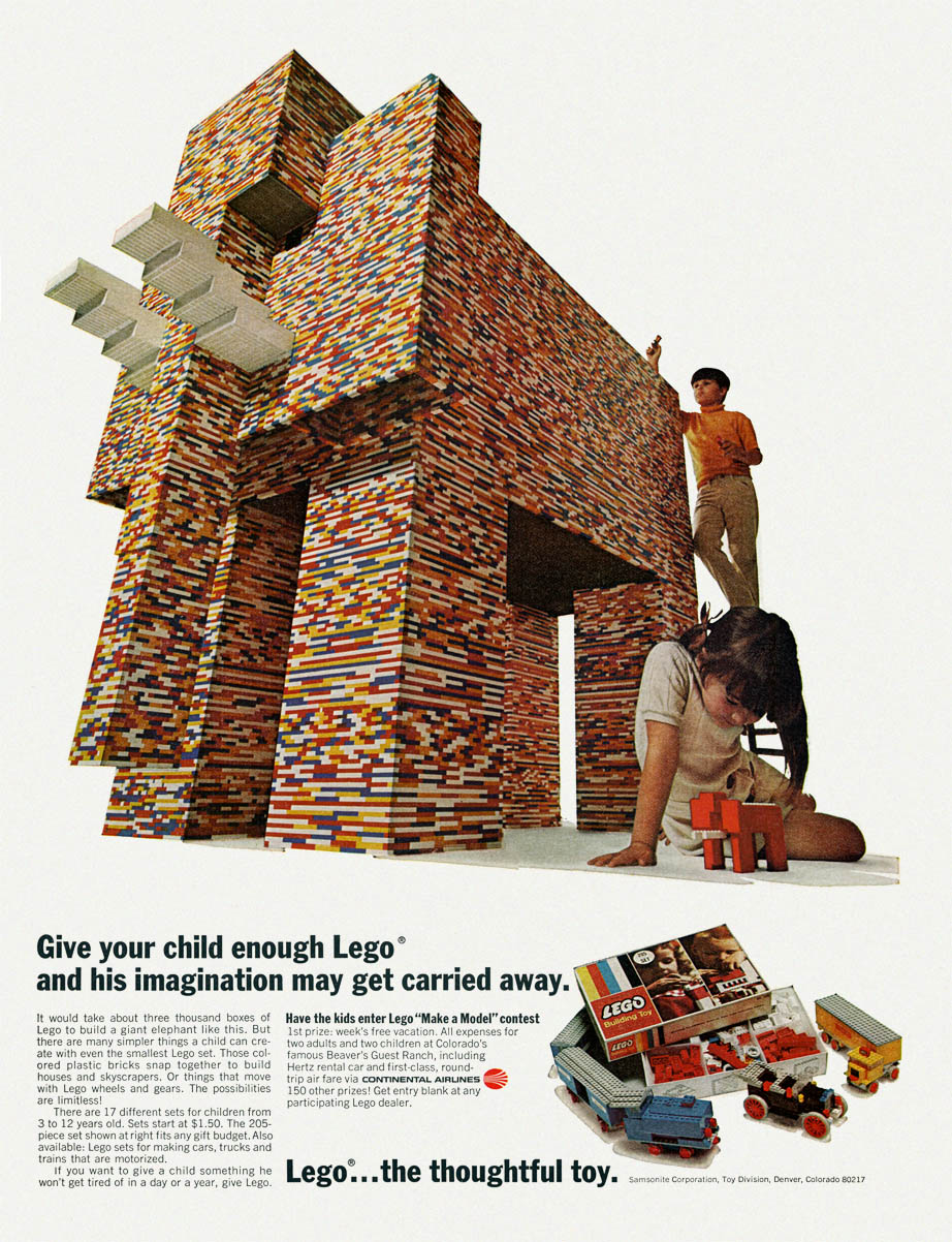 Lego Building Toy Ad