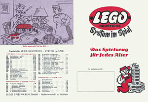 DE 1956 catalog, front side. Click for a larger image