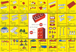 DE 1958 catalog, back side. Click for a larger image