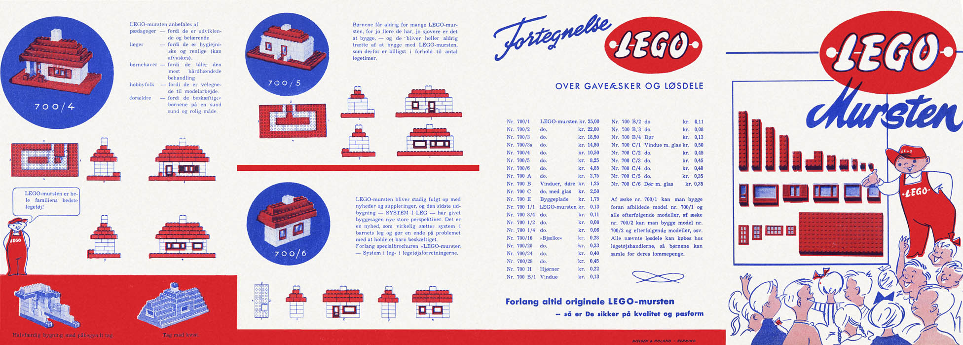 Lego Mursten catalog