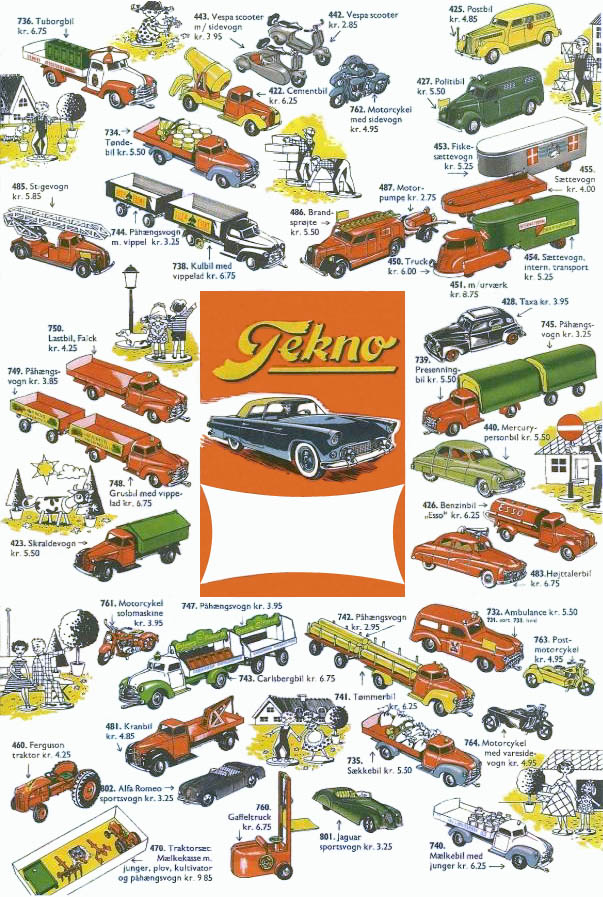 Tekno catalog, front side