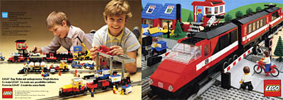 EU Train Set catalog, back, front cover. Click for a larger image