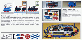 Italian 1970 catalog, pp 10-11. Click for a larger image