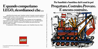 Italian 1974 catalog, front, back cover. Click for a larger image