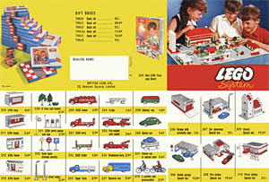 UK 1961 catalog, front side. Click for a larger image