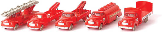1955 Bedford Trucks. Click for larger image