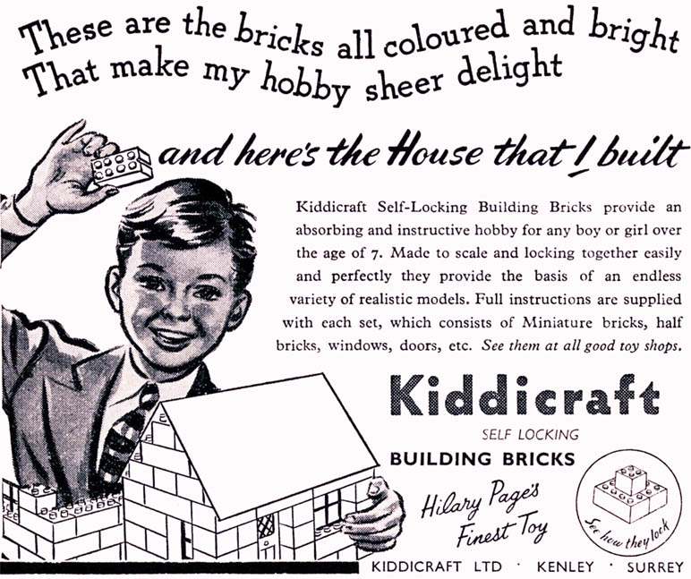 Self Locking Building Brick Ad