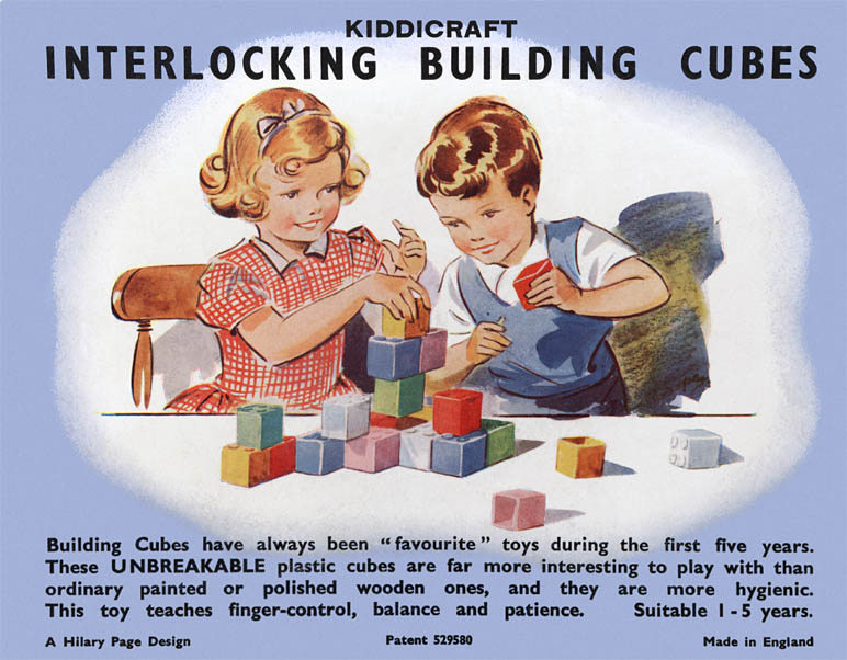 Interlocking Building Cubes