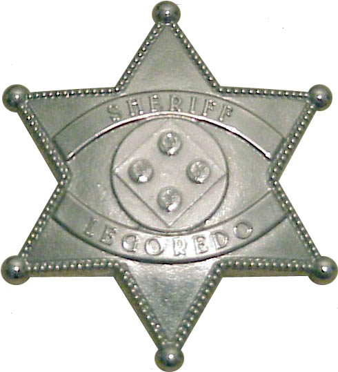 Legoland Sheriffs Badge