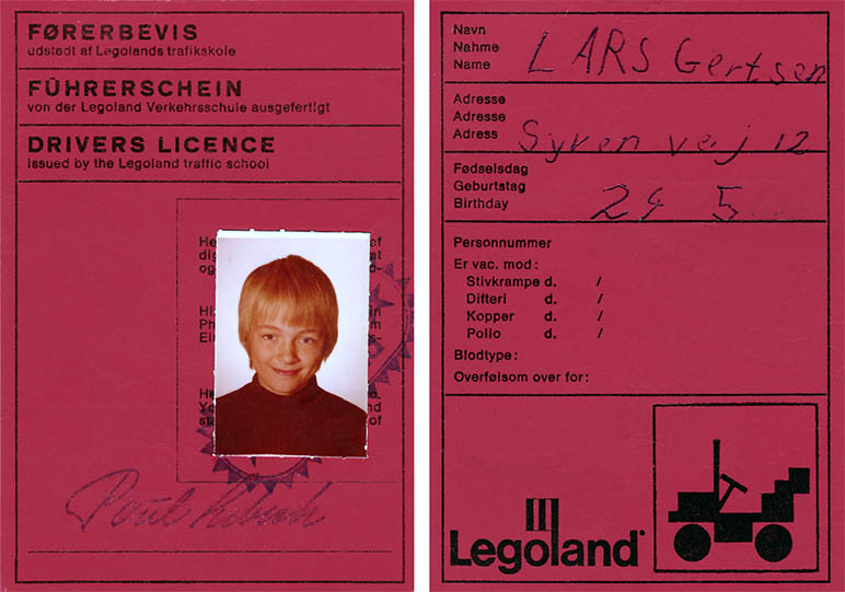 Legoland Drivers License