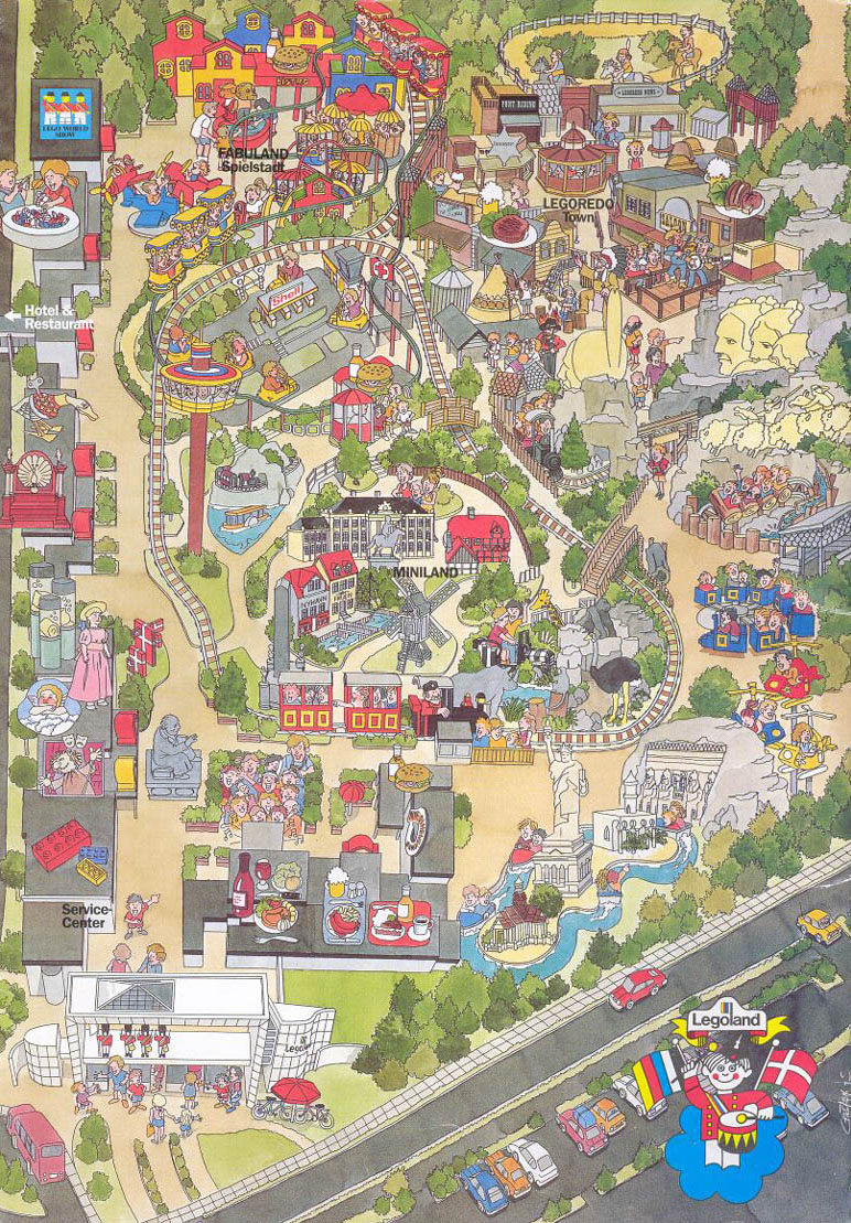 Legoland Map