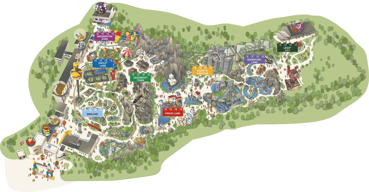 Legoland Map