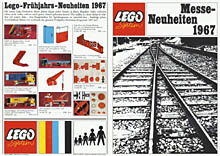 German newsletter, back, front cover. Click for a larger image