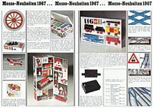 German newsletter, back, pp 2-3. Click for a larger image