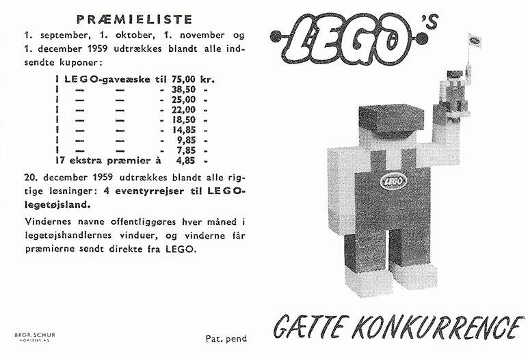 Contest leaflet, front
