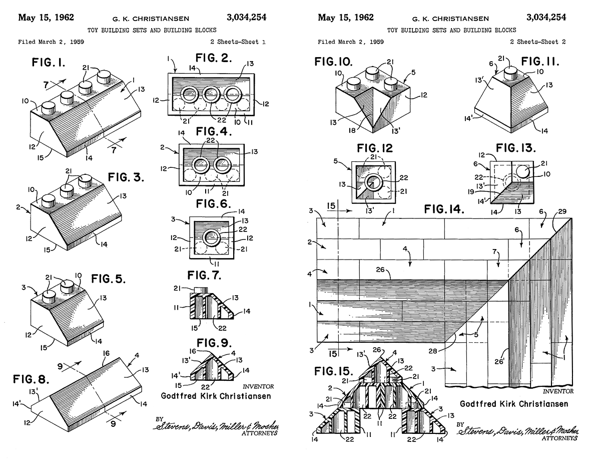 US patent 3034254
