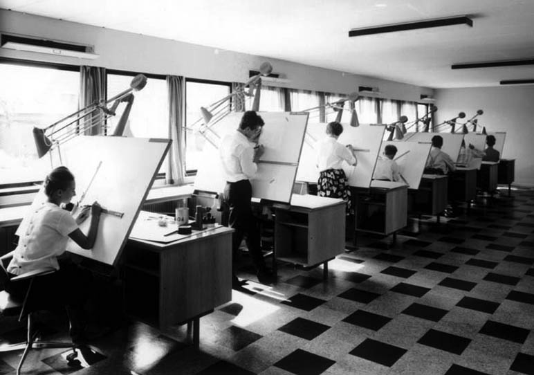 The Drafting dept