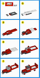 317 instructions, front side. Click for a larger image